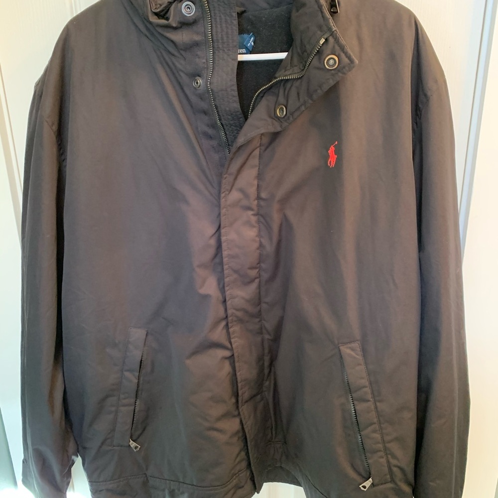 Men’s Polo Ralph Lauren Black Jacket sz XL